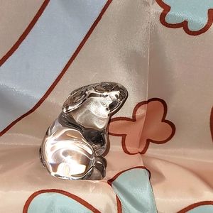 Princess house clear crystal bunny rabbit